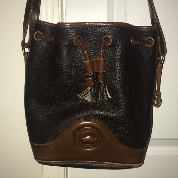 Vintage dooney and bourke leather bag - Picture 1 of 6